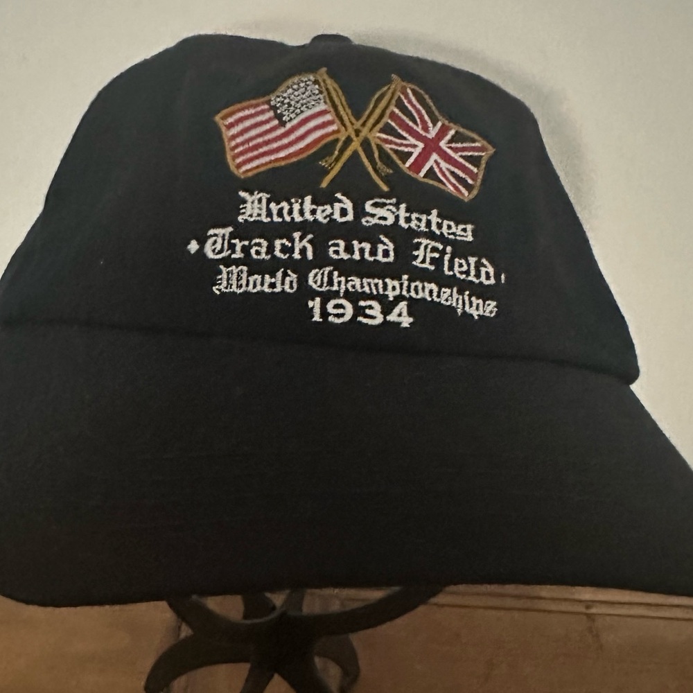United States Track and Field Cap - Black polo Ralph Lauren
